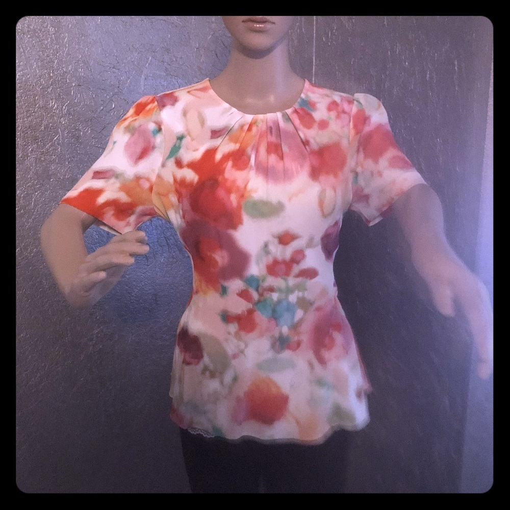 NWT Kate Spade Tulip Top Paris